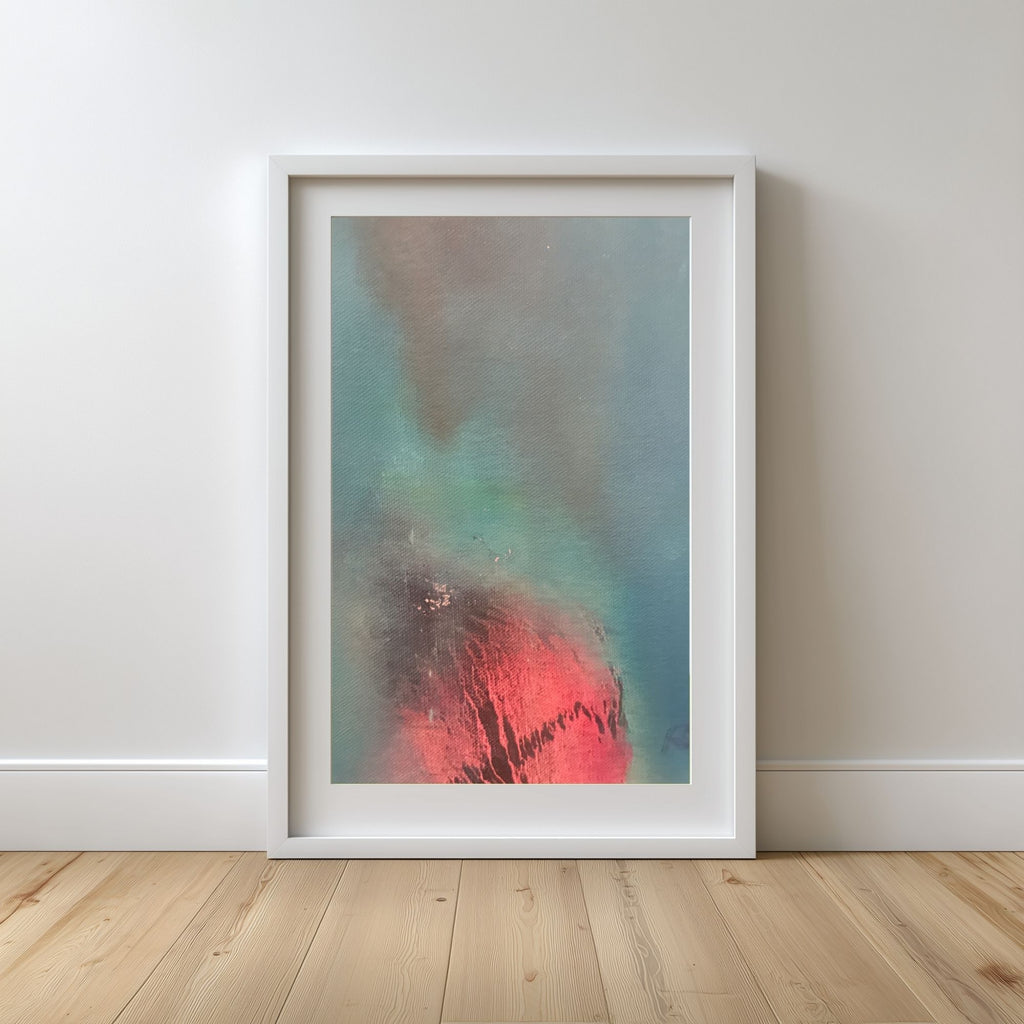 Rose Bending | Abstract Art Print