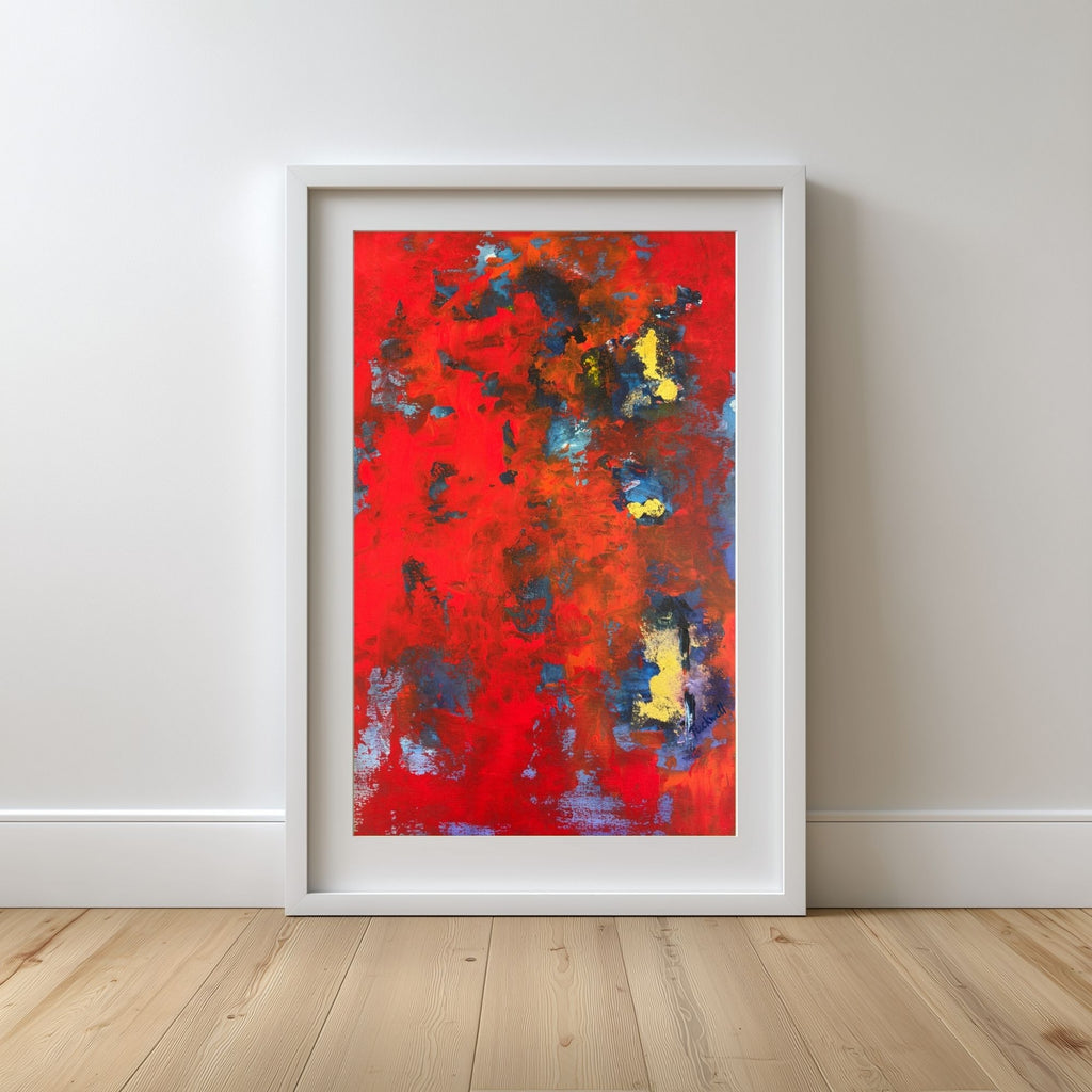 Poetry of Sound | Abstract Art Print