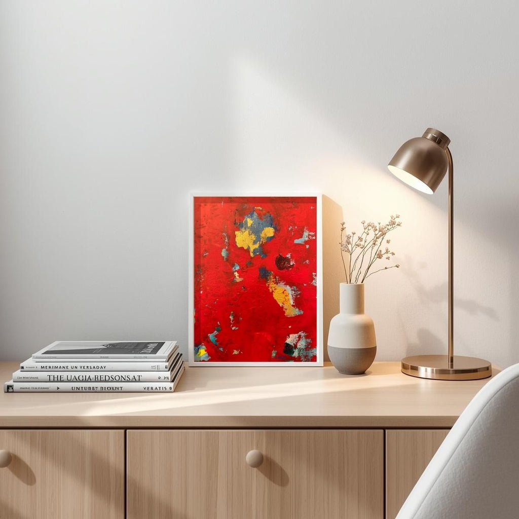 Poetry of Laughter | Abstract Art Print