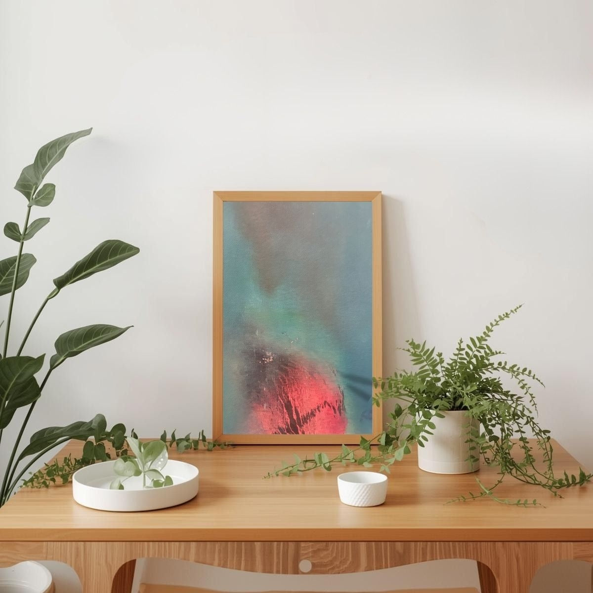 Rose Bending | Abstract Art Print