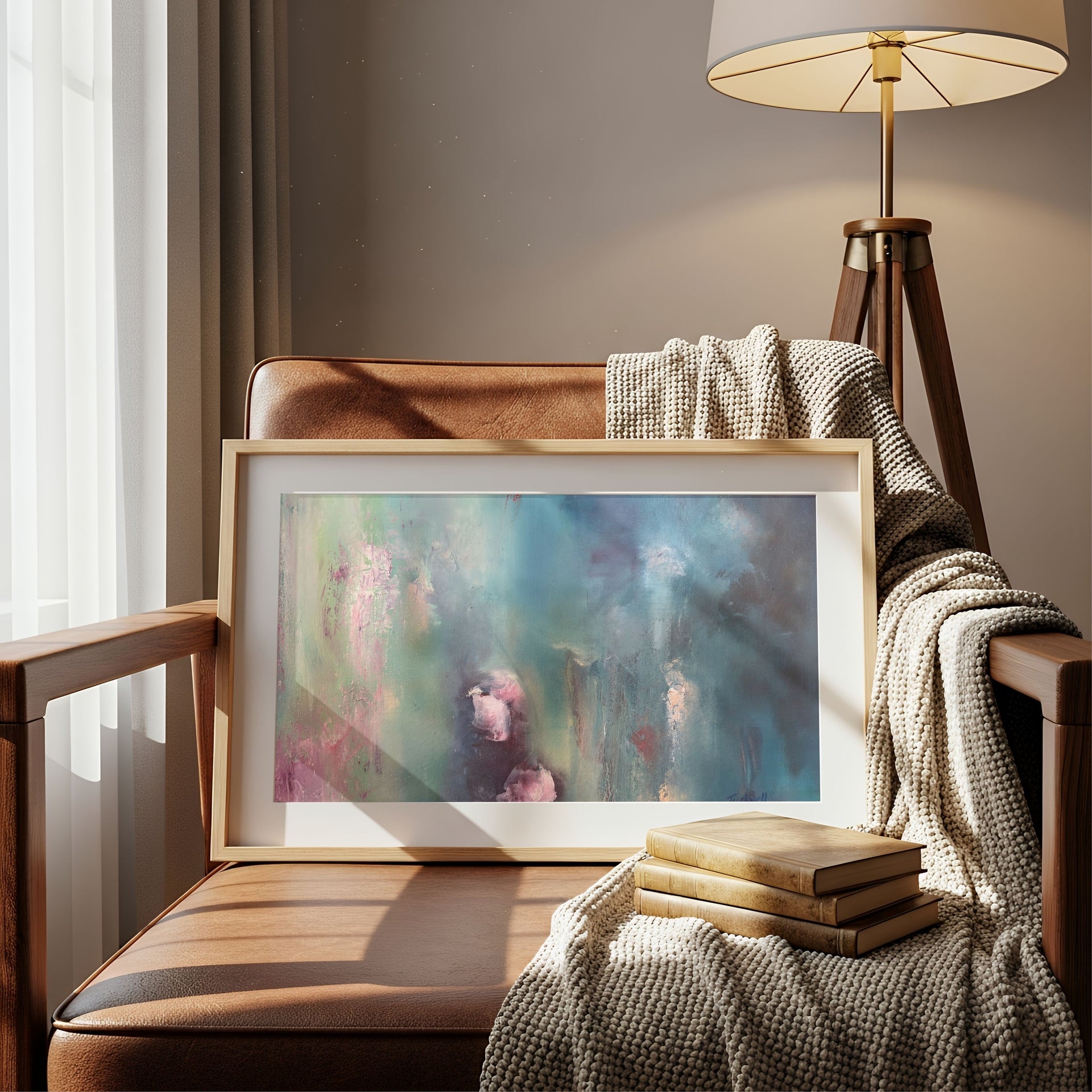 Petals Rising | Abstract Art Print