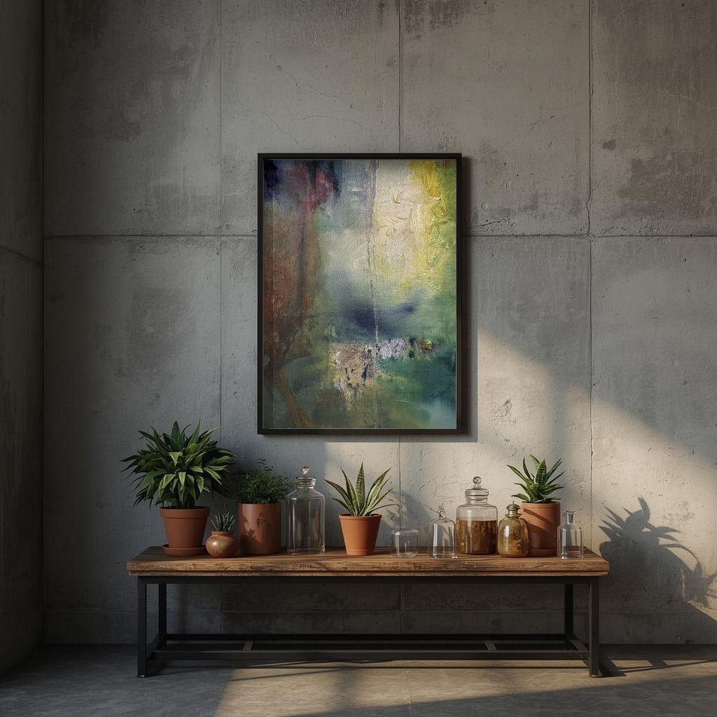 Algae Spark of Life | Abstract Art Print