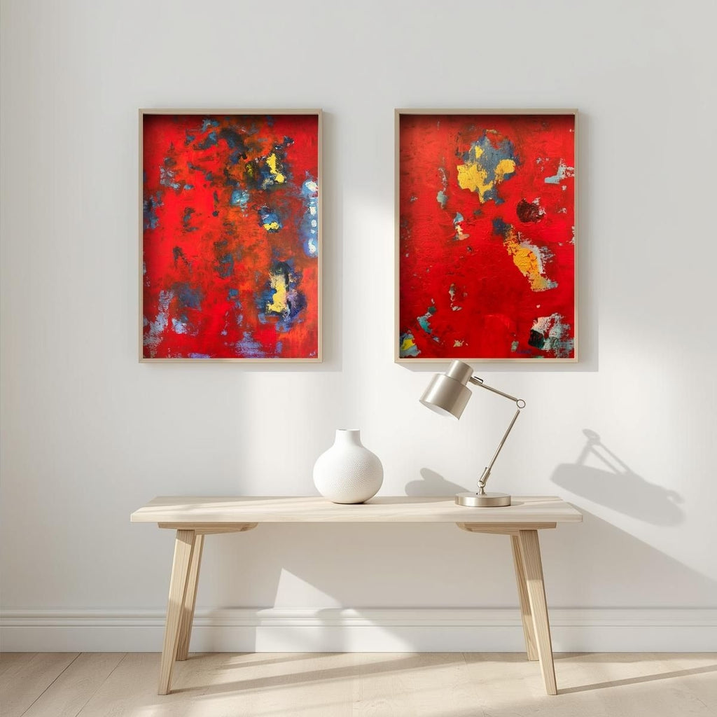 Poetry of Laughter | Abstract Art Print
