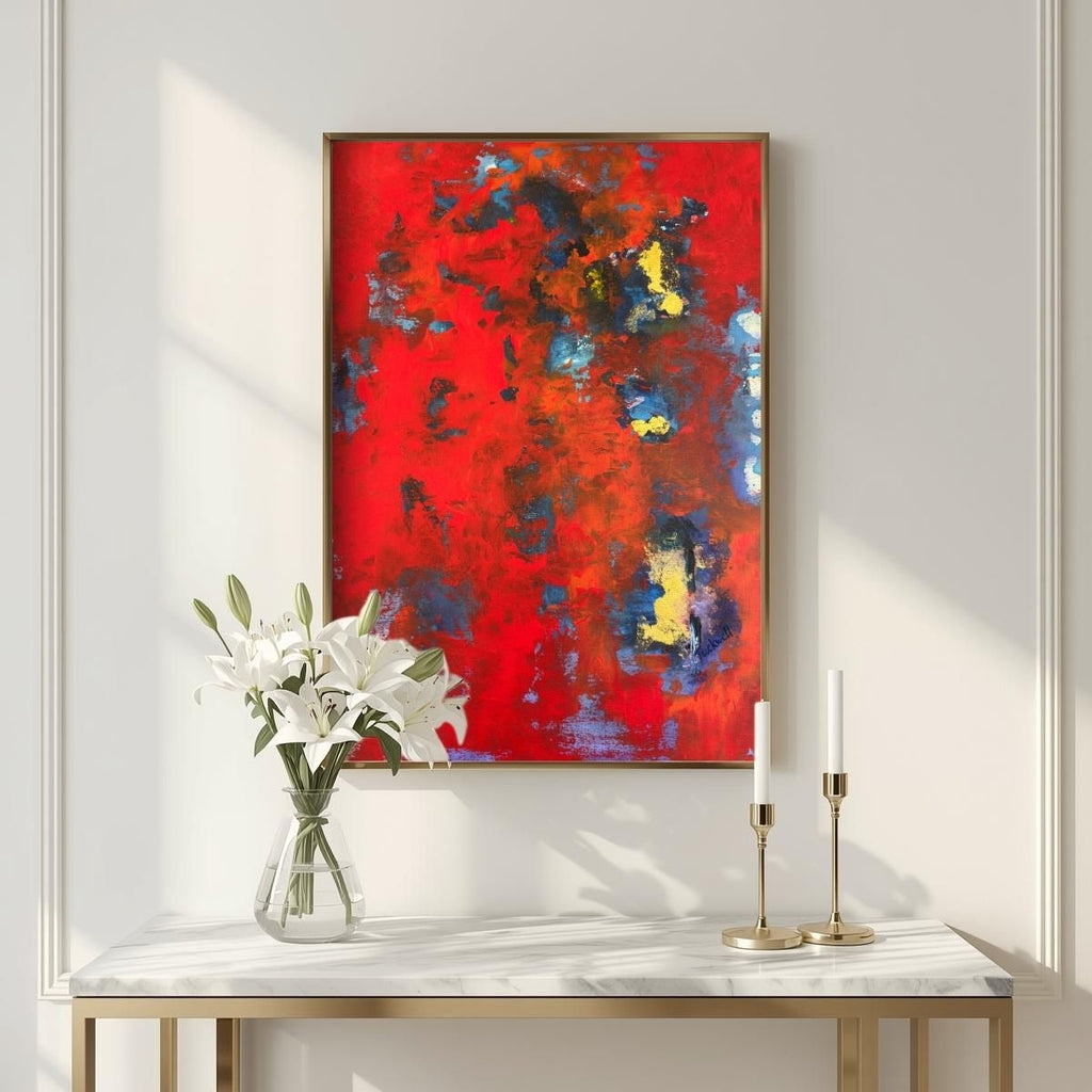 Poetry of Sound | Abstract Art Print