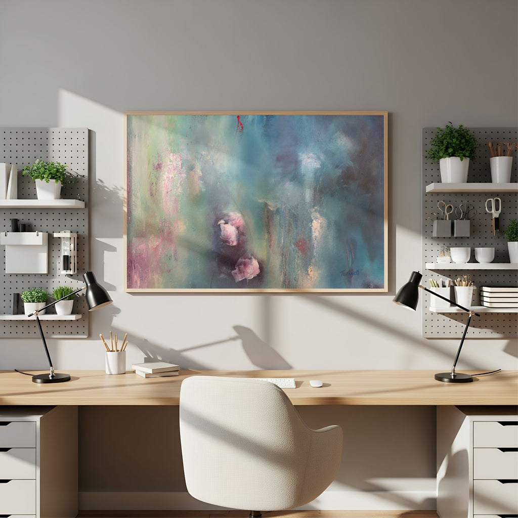 Petals Rising | Abstract Art Print