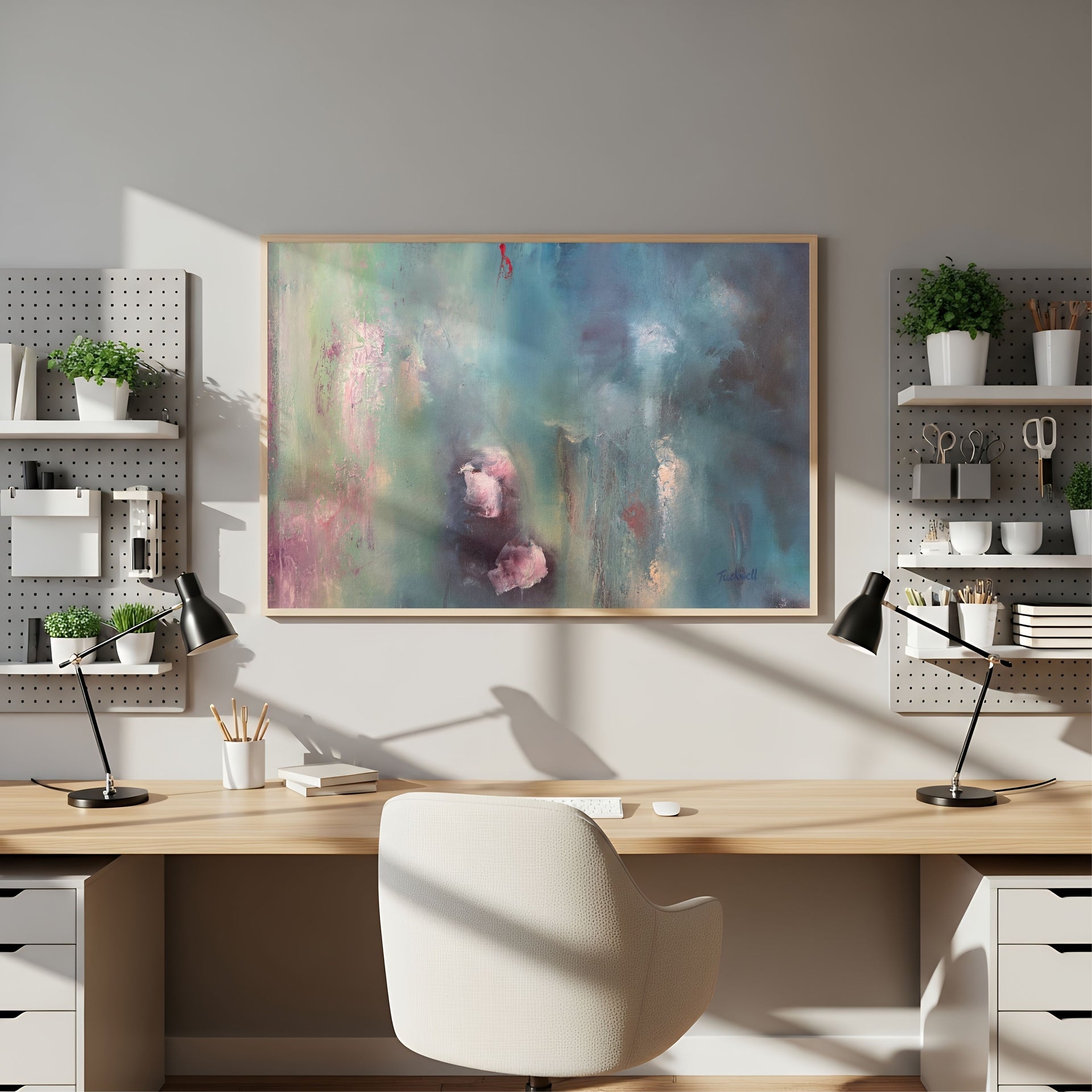 Petals Rising | Abstract Art Print