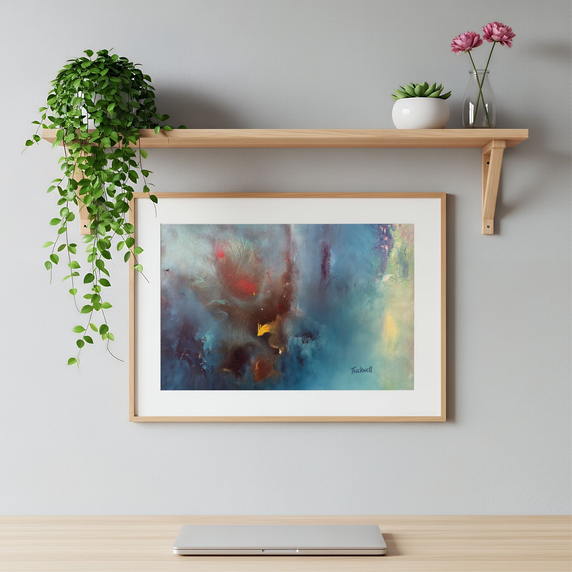 Garden Light | Abstract Art Print