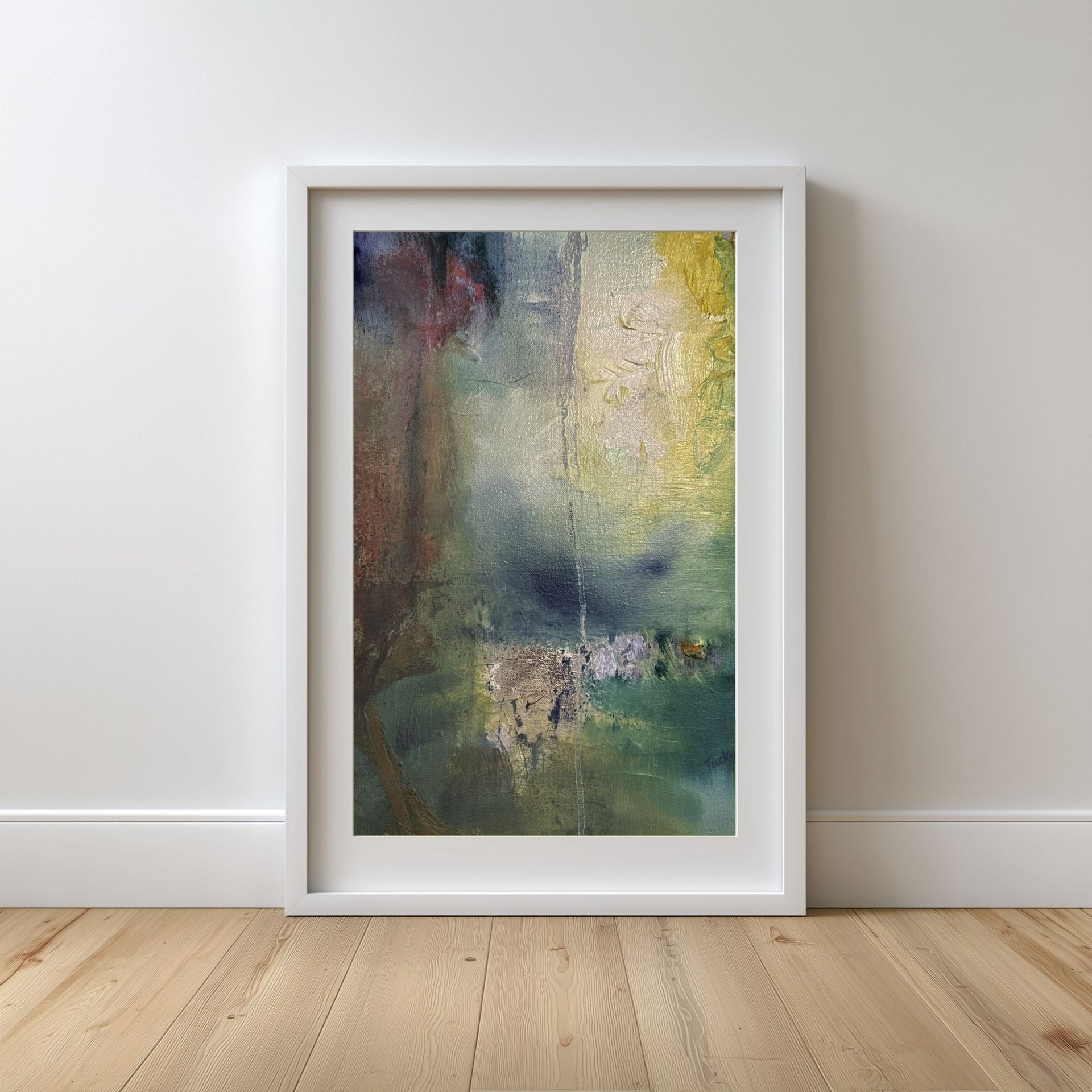 Algae Spark of Life | Abstract Art Print