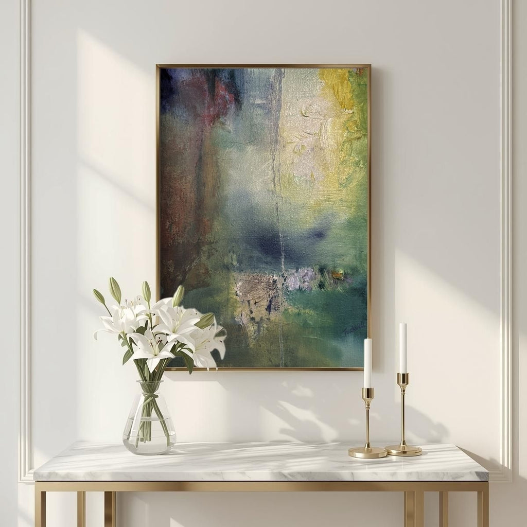 Algae Spark of Life | Abstract Art Print