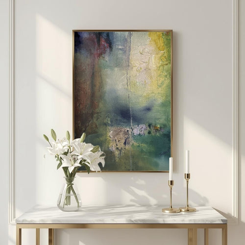 Algae Spark of Life | Abstract Art Print