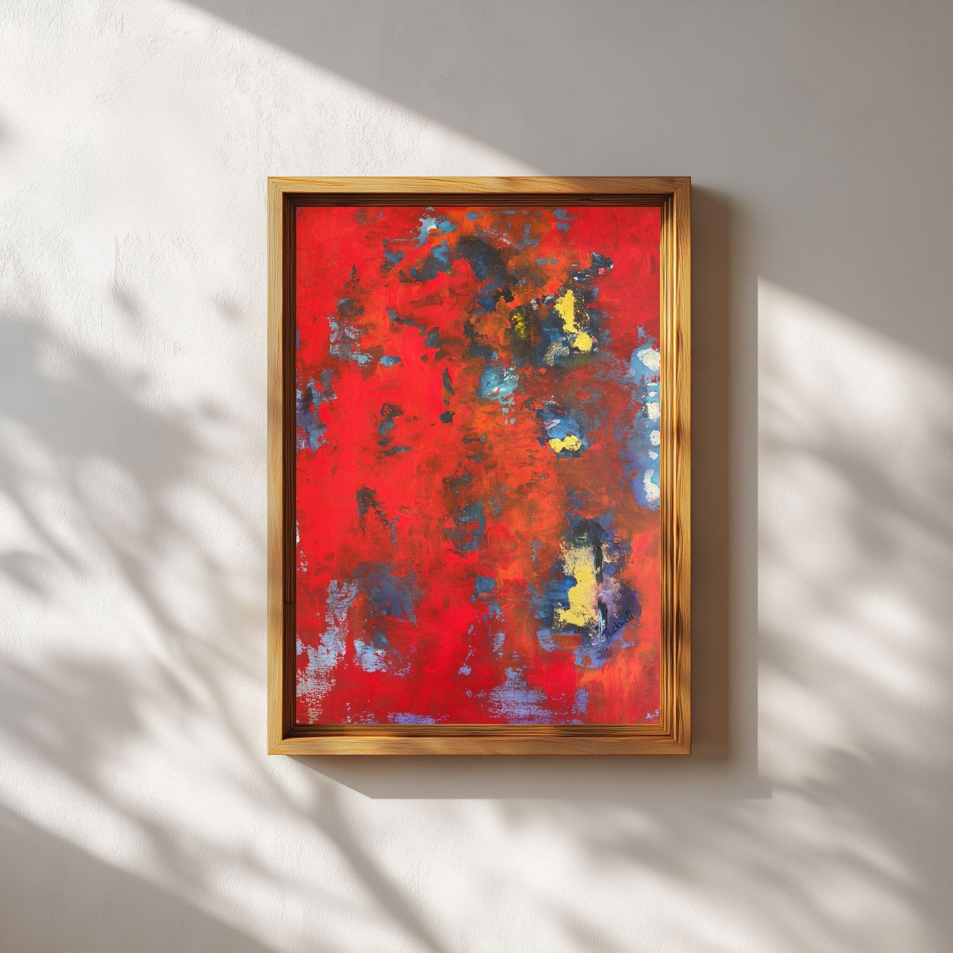 Poetry of Sound | Abstract Art Print